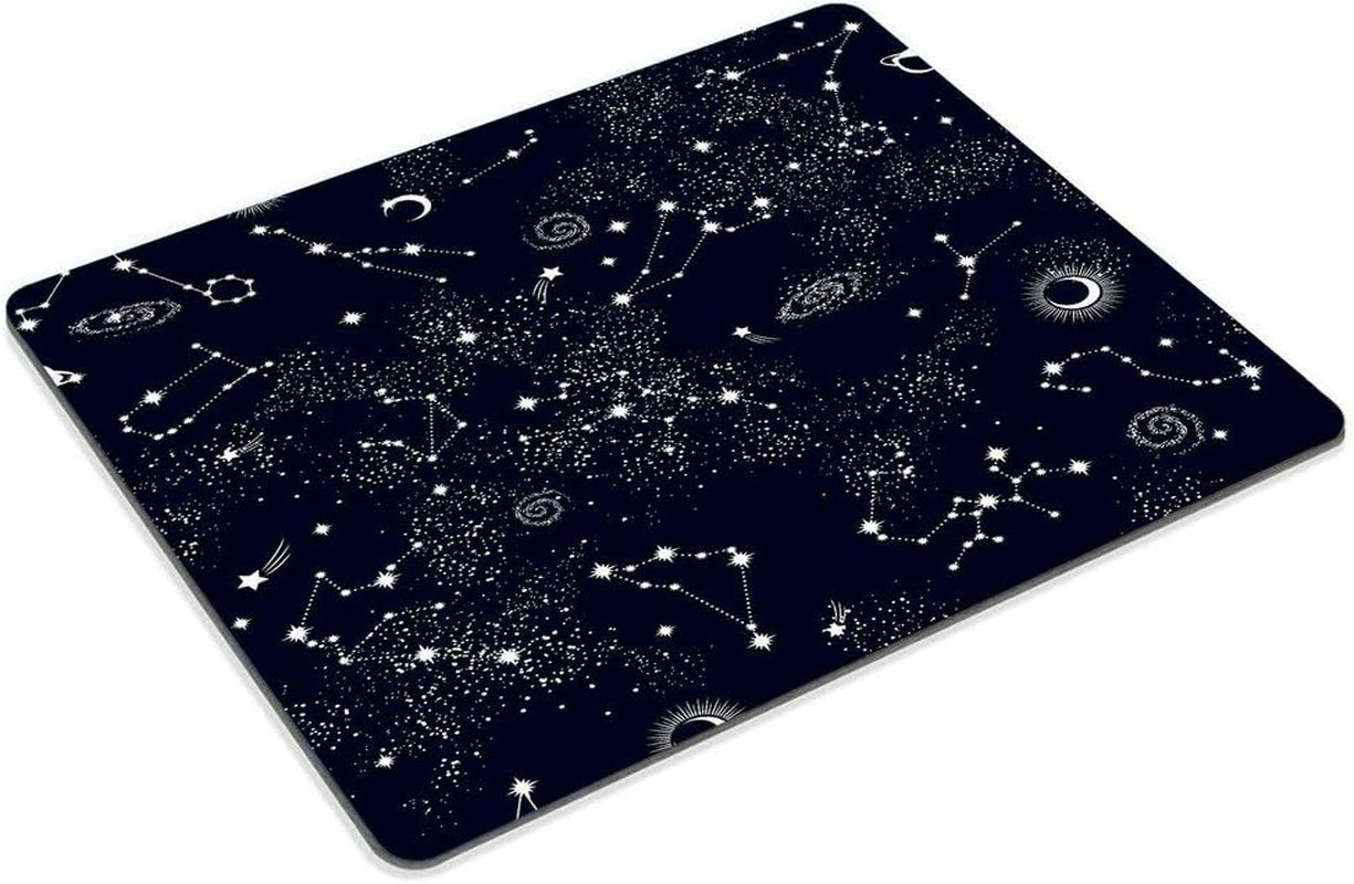 Mouse Pad Space Galaxy Constellation Mouse Pad Star Office Personalized Desk Accessories Non-Slip Rubber Mousepad