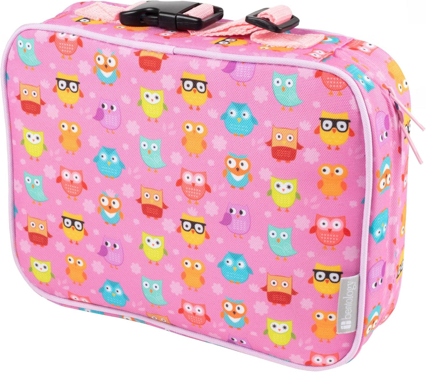 Lunch Box for Kids- Insulated, Waterproof, Durable Tote Bag Lunchbox Fits Bento Boxes, Containers, Jars, Bottles- Keeps Food Hotter or Colder Longer- Back to School Reusable Sleeve for Girls
