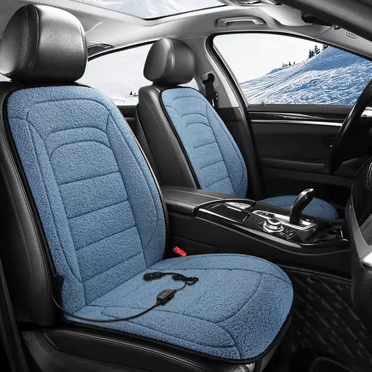 Heated Car Seat Cover Car Heating Cushion Winter Heated Seats Car Seat Warmer 12V Seat Cushion for Back and Seat