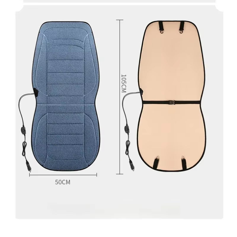 Heated Car Seat Cover Car Heating Cushion Winter Heated Seats Car Seat Warmer 12V Seat Cushion for Back and Seat