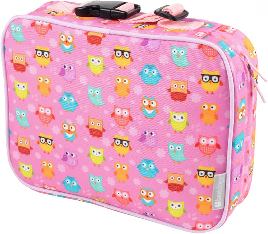 Lunch Box for Kids- Insulated, Waterproof, Durable Tote Bag Lunchbox Fits Bento Boxes, Containers, Jars, Bottles- Keeps Food Hotter or Colder Longer- Back to School Reusable Sleeve for Girls